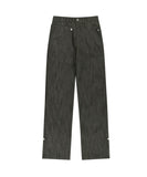 Metal Denim Pants