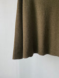 Round Cutting Knit Tee