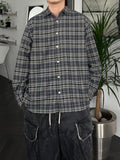 Dimension Over Check Shirt