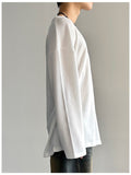 Module Basic Waffle U-neck Long Sleeve
