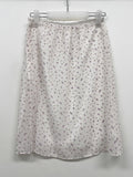 Melo Flower Chiffon Midi Skirt
