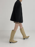 Oat Mohair Over Fit Coat Jacket