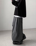 Natty Herringbone Balloon Pants