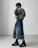 Block Stripe Balloon Shirt