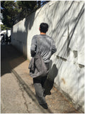 Pio Jan Stripe Denim Pants