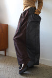 Dirk color matching long skirt