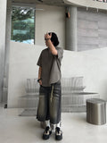 Nocta Washing Cutting Bermuda Denim