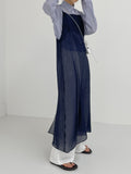 See-Through Sleeveless Long One Piece
