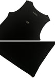 LOGO CUT OFF CARDIGAN SET