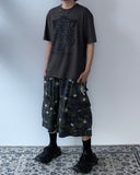 Flower Camo Cargo Bermuda Pants