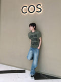Saltine Semi-Flare Washing Denim Pants