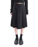 BUTTON POCKET SKIRT