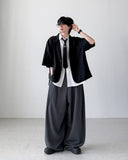 Romar Two-Tuck Wide Slacks