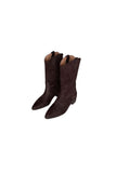 suede middle boots
