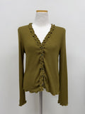 Collie V-Neck Cardigan T-Shirt