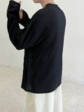 Wave Pleats Over T-Shirt