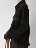 Even Corduroy Pocket Shirt