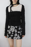 If scarf color matching tee