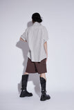 leather belt boots long ver