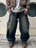 Sean Snap Cargo Wide Denim