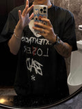 XXX loser half T-shirts