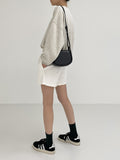 New Kaya Loose Fit Cropped Sweatshirt