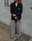Oversizing Wide Sweatpants