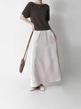 Mary Whole Garment Boatneck Knit