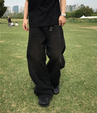 Cier Black Tin Washing Denim Pants