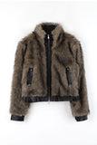 Paul Leather Line Fur Jacket