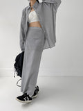 Shimmer Stripe Maxi Banding Skirt