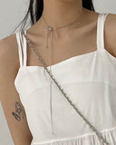 Ball Drop Layered Necklace