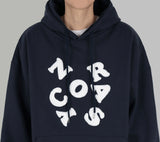Boucle embroidered hoodie