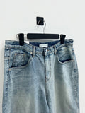 Comet Milk Wide Denim Jeans