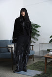 Tri fringe denim