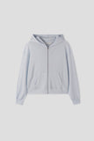 Sheer Summer Hood Zip-Up