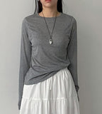 Mentos Tencel Round Neck T-Shirt