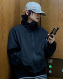 Techwear Crop Windbreaker