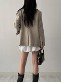 Letu Linen 3 Button Single Jacket