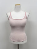 Stripe Bra Top Sleeveless