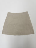 Linen Wrap Skirt Pants