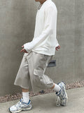 Pigment Light Cargo Half Pants