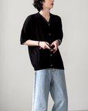 Nerd V-neck Half Cardigan