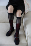 Petite lace knee socks