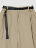 Utility Belted Bermuda Pants