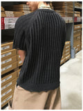 DL Ribbed Half Summer Zip-Up