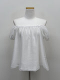 Shabet Square Neck Puff Blouse