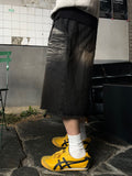 Vintage Washing Bermuda Denim
