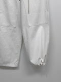 Jacquard Strap Two-Way Wide Pants