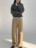 Mir Peach Cotton Wide Pants